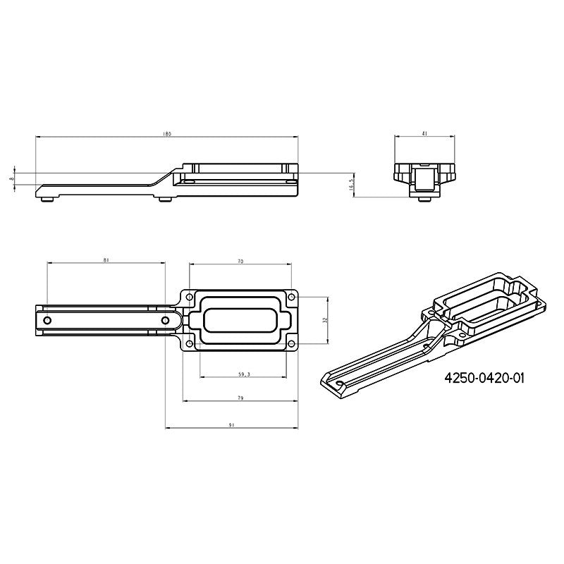 Adaptador para Infiray PS II ZZr | Base Blaser 