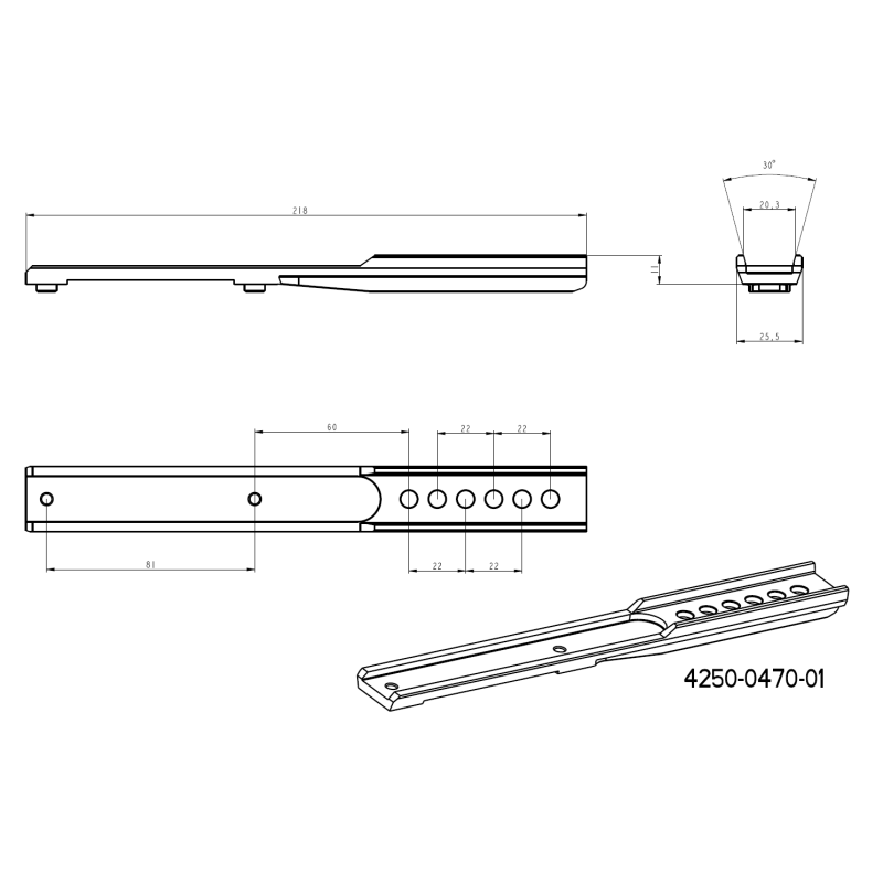 Adaptador para Pixfra Chiron PFI-C450 | Base Blaser 