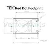 Vector Optics Frenesí 1x17x24 visor de punto rojo 