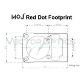 Vector Optics Frenesí 1x22x26 MOS visor de punto rojo 