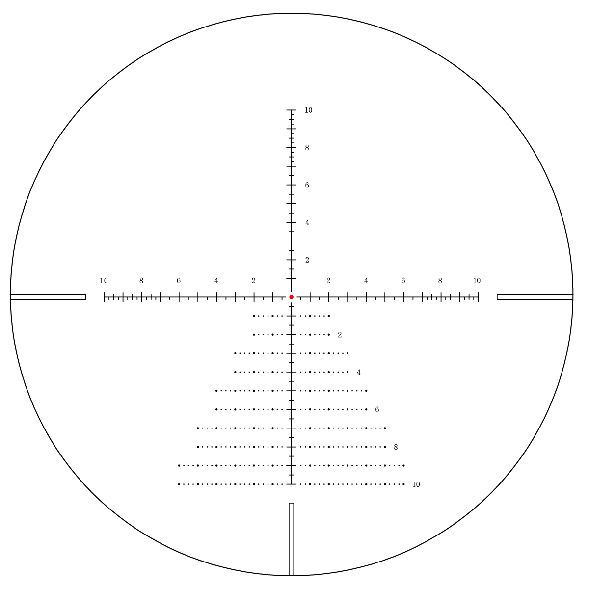 Vector Optics Alcance de rifle compacto Veyron 3-12x44IR SFP 