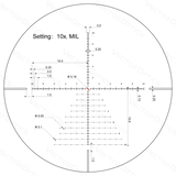 Vector Optics Mira telescópica compacta Veyron 6-24x44IR SFP 